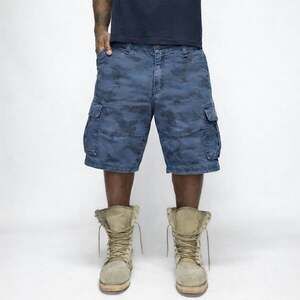 Urban Vintage Y2K Camo Cargo Shorts size 33 #y2k #streetwear